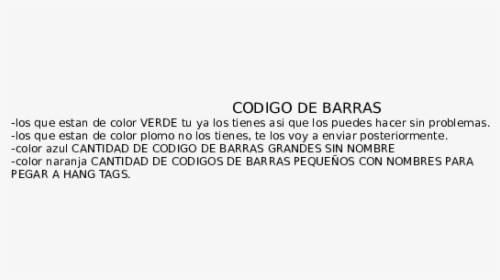Codigo De Barras Png, Transparent Png, Transparent PNG