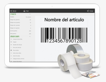 Codigo De Barras Png, Transparent Png, Transparent PNG
