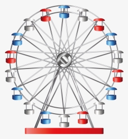 Ferris Wheel Euclidean Vector, HD Png Download, Transparent PNG