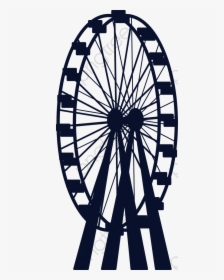 Ferris Wheel, Wheel Vector, Roller Coaster Png And, Transparent Png, Transparent PNG
