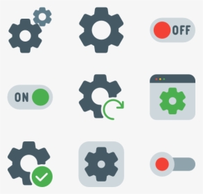 Settings Icon Png, Transparent Png, Transparent PNG