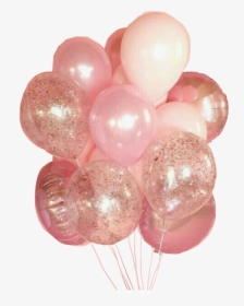 #pink #balloons #celebrate #party #shower #freetoedit, HD Png Download, Transparent PNG