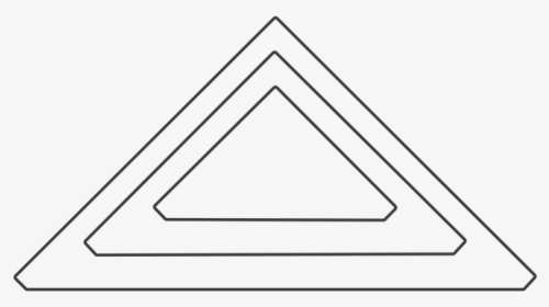 Odd Quarter Square Triangles Die Outline, HD Png Download, Transparent PNG
