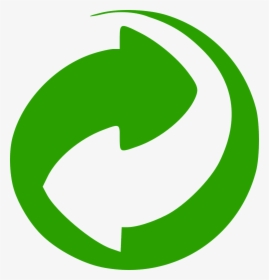 Green Dot, Logo, Recycling, Packaging Material, HD Png Download, Transparent PNG