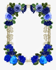 Transparent Blue Flower Crown Png, Png Download, Transparent PNG
