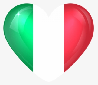 Free Png Download Italy Large Heart Flag Clipart Png, Transparent Png, Transparent PNG
