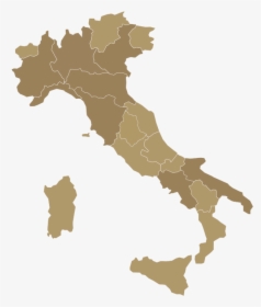 Italy Vector Map Royalty-free, HD Png Download, Transparent PNG