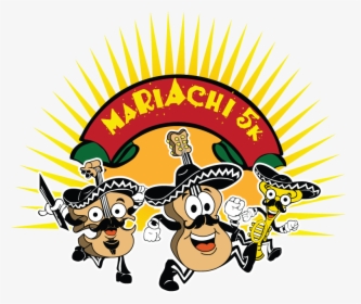 Mariachi 5k - Cartoon, HD Png Download, Transparent PNG