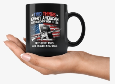Two Things Holy Bible Ar15 America Mug, HD Png Download, Transparent PNG
