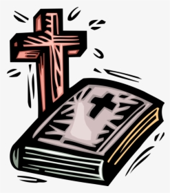 Vector Illustration Of Christian Holy Bible Good Book, HD Png Download, Transparent PNG