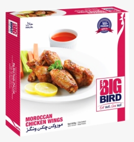 Big Bird Moroccan Chicken Wing Pc, HD Png Download, Transparent PNG