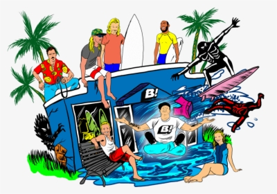 Surfer Png, Transparent Png, Transparent PNG