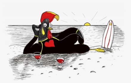 Rooster Barselous, The Surfer And The Talk Portugal, HD Png Download, Transparent PNG