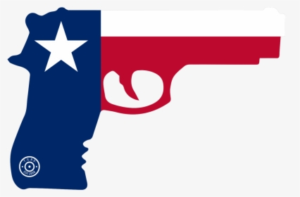 State Of Texas Gun Window Decal, HD Png Download, Transparent PNG