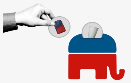 Republican Elephant Png, Transparent Png, Transparent PNG