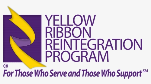 Yellow Ribbon Reintegration Program Logo With Tagline, HD Png Download, Transparent PNG