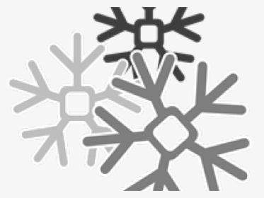 Gray Clipart Snowflake, HD Png Download, Transparent PNG