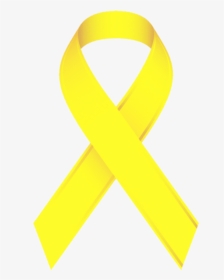 Support Drawing Yellow Ribbon, HD Png Download, Transparent PNG
