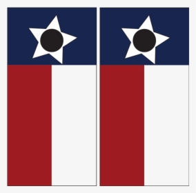 Texas Flag Cornhole Board Wrap Set, HD Png Download, Transparent PNG