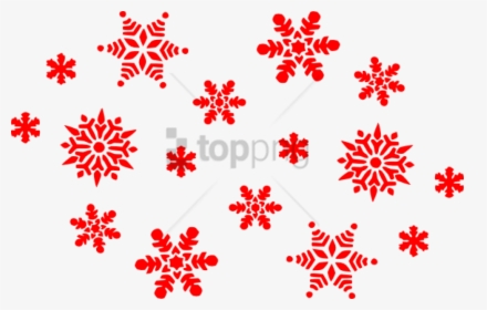 Free Png Download Red Snowflakes Png Images Background, Transparent Png, Transparent PNG