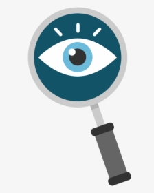 Research Or Magnifying Glass Flat Icon Vector, HD Png Download, Transparent PNG