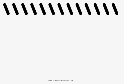 Dashed Line Coloring Page, HD Png Download, Transparent PNG