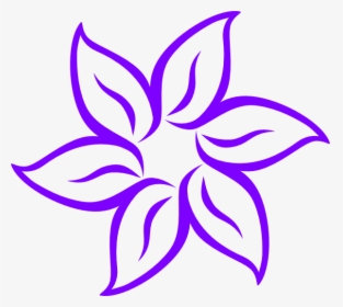 Purple Lily Svg Clip Arts, HD Png Download, Transparent PNG
