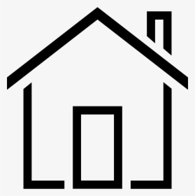 House Building Outline, HD Png Download, Transparent PNG