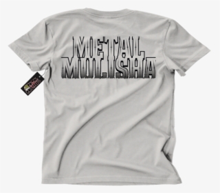 Metal Mulisha Border T-shirt Mens Back Silver, HD Png Download, Transparent PNG