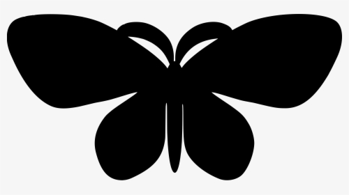 Butterfly Silhouette Clip Arts, HD Png Download, Transparent PNG