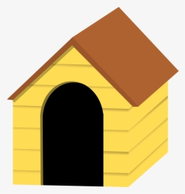 Yellow Dog House Clipart, HD Png Download, Transparent PNG