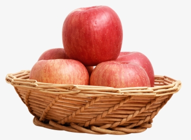 Basket Of Apples Png, Transparent Png, Transparent PNG
