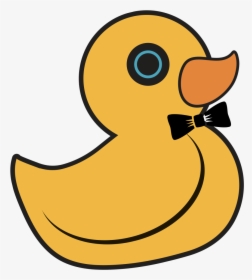 Duck With Bow Tie, HD Png Download, Transparent PNG