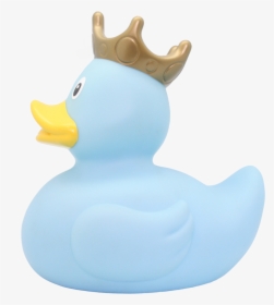 Xxl Blue Rubber Duck With Crown, 25 Cm By Lilalu, HD Png Download, Transparent PNG