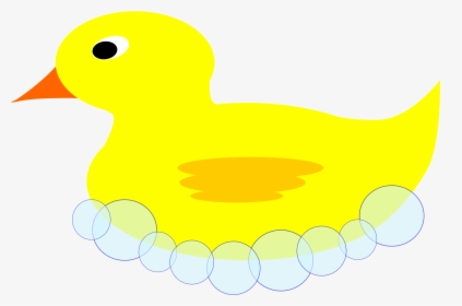 Rubber Ducky In Bubbles Clip Arts, HD Png Download, Transparent PNG