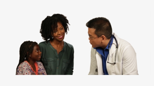 Image Of African American Asthma Patient With A Doctor, HD Png Download, Transparent PNG