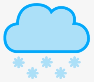 Nube Nieve Cloud Snow Snowing, HD Png Download, Transparent PNG
