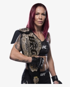 Cris Cyborg With Belt, HD Png Download, Transparent PNG