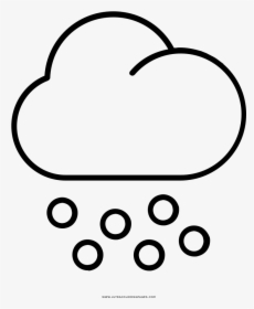 Snowing Coloring Page, HD Png Download, Transparent PNG