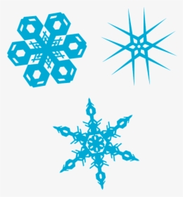 Snowflakes, Crystals, Winter, Cold, Symmetry, Snow, HD Png Download, Transparent PNG