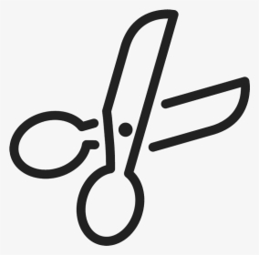 Scissor Icon Rubber Stamp, HD Png Download, Transparent PNG