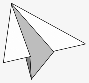 White Paper Plane, HD Png Download, Transparent PNG