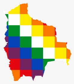 Flag Map Of Bolivia, HD Png Download, Transparent PNG