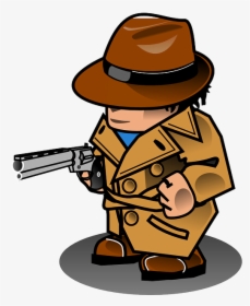 Detective Free To Use Cliparts, HD Png Download, Transparent PNG