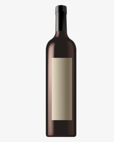 Red Wine Bottle Png Clipart Image, Transparent Png, Transparent PNG