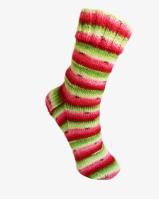 Bis Sock Yarn Watermelon Self Striping Hand Dyed Yarn, HD Png Download, Transparent PNG