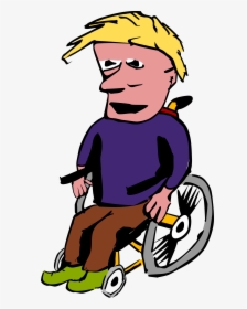Man In Wheelchair Clip Arts, HD Png Download, Transparent PNG