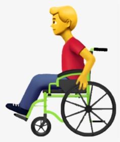Emoji Disability Wheelchair Man Freetoedit Clipart, HD Png Download, Transparent PNG
