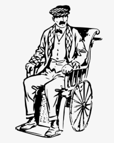 Wheelchair Man Clip Arts, HD Png Download, Transparent PNG