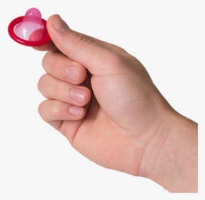 Hand Holding A Condom - Hand Holding Condom Png, Transparent Png, Transparent PNG